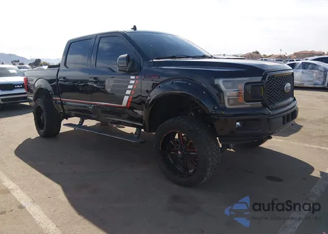 2018 Ford F-150 Lariat z USA, uszkodzony, nr VIN 1FTEW1EG3JFC46278